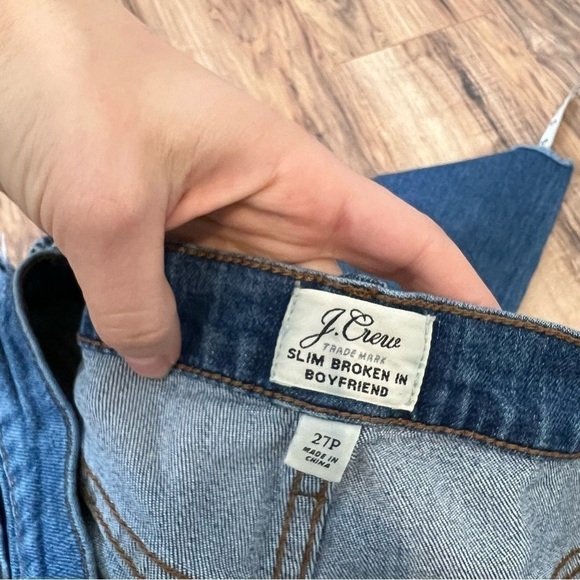 J. Crew Slim Broken in Boyfriend Jeans - Picture 11 of 12